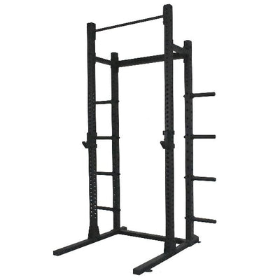 1RM Obsidian Squat Rack with Plate Storage – 2.8m | Commercial