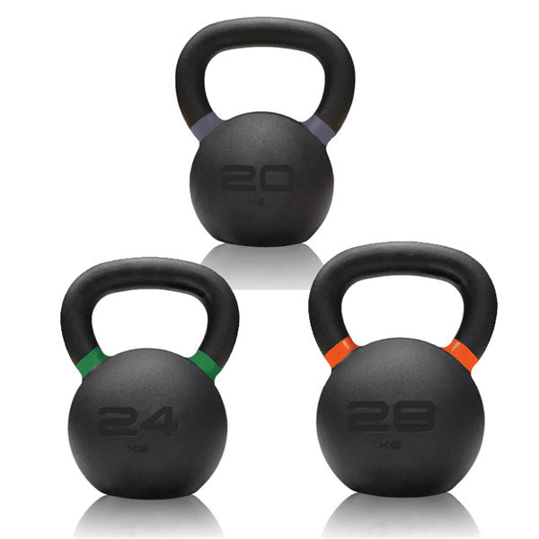 Pre Order - Expected Late April | Classic Cast Iron Kettlebell Intermediate Pack (20,24,28)