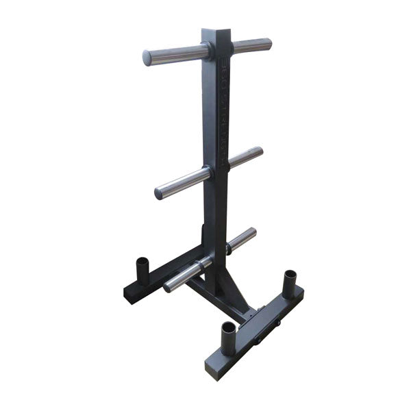360 Strength Commercial Bumper Plate Storage Tree with Bar Storage