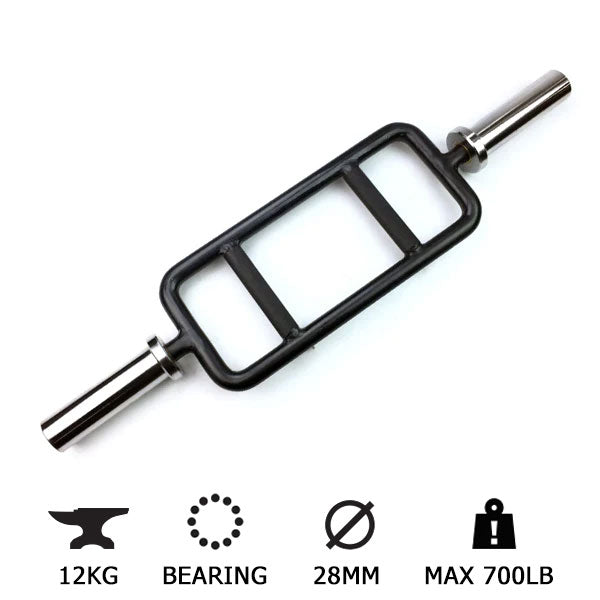 PRO Olympic Tricep Bar (Hard Chrome Bearings) Little Bloke Fitness