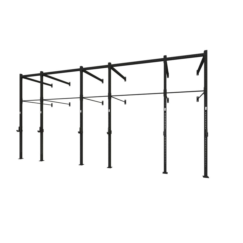 1RM High Fully Braced Triple Wall Mounted Rig