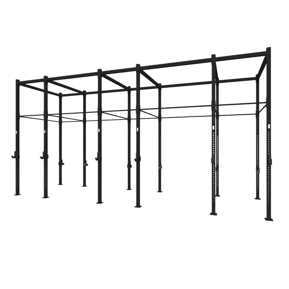 1RM High Fully Braced Triple Free Standing Rig | Little Bloke Fitness