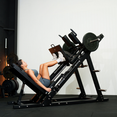 Leg Press Hack Squat Combo Plate Loaded Machine - Shadow Series