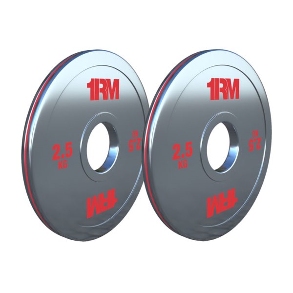 2.5kg Calibrated Steel Weight Plate (Pair)