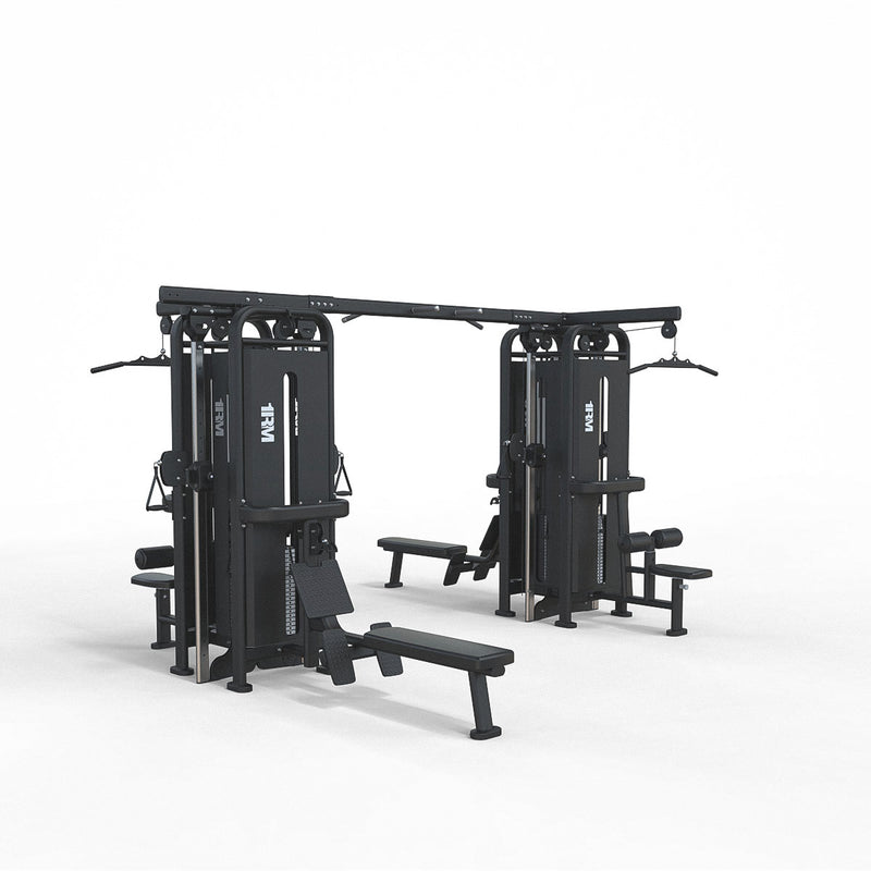 Eight Station Pin Loaded Cable Machine - Shadow Series