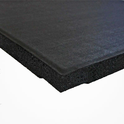 Pre Order Expected Early Sept | 20mm EPDM Impact Rubber Gym Flooring - Black - with Connectors