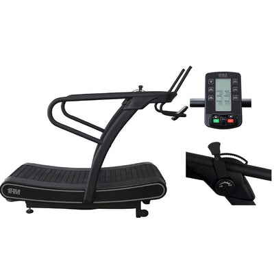 Pre Order Expected Mid October | 1RM Curved Runner Treadmill - Magnetic Resistance