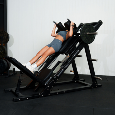 Leg Press Hack Squat Combo Plate Loaded Machine - Shadow Series