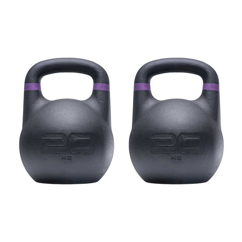 20kg Pair - Competition Steel Kettlebell - 360 Strength