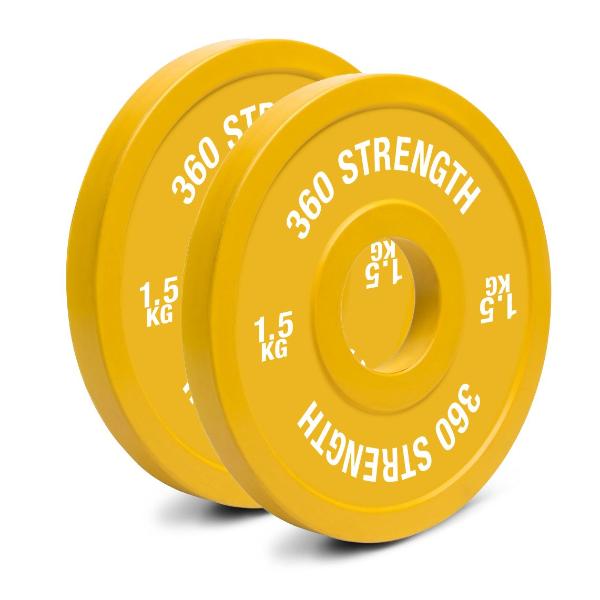 1.5kg Premium Rubber Change Plates (Pair)