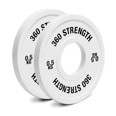0.5kg Premium Rubber Change Plates (Pair)