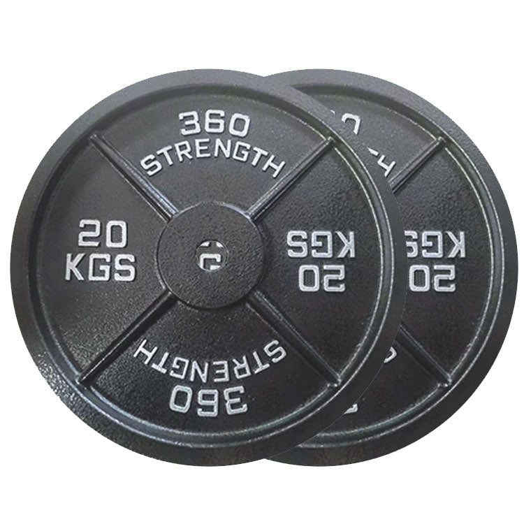 20kg Standard Iron Weight Plate (PAIR)