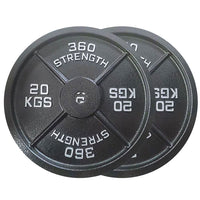 Standard Iron Weight Plates - All Sizes Image 8