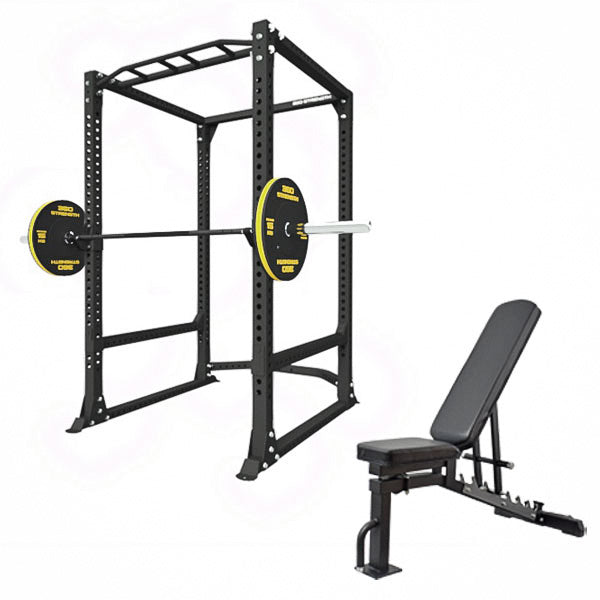 360 Strength Power Rack + FID Bench Package