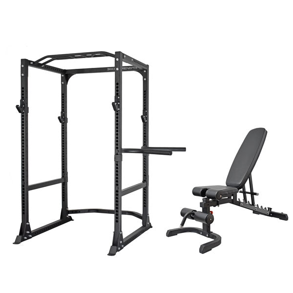 360 Strength Power Rack, FID Bench & 120kg Olympic Package
