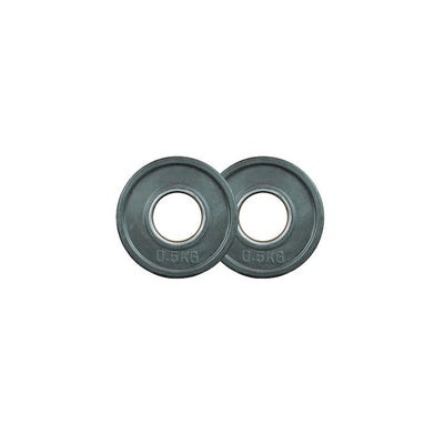 0.5kg Olympic Rubber Coated Weight Plate (PAIR)