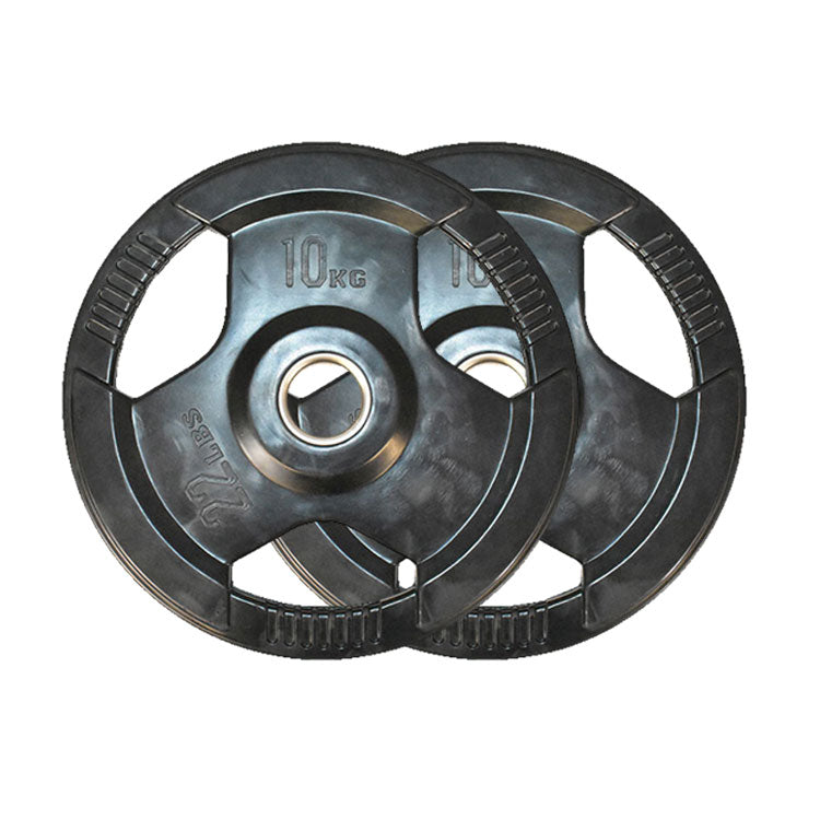 10kg Olympic Rubber Coated Weight Plate (PAIR)