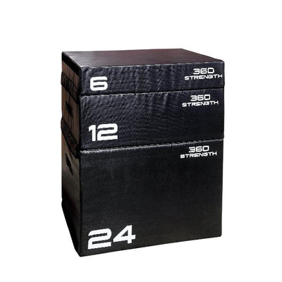 360 Strength 3 Piece Foam Plyometric Box Set