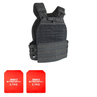 360 Strength Tactical Weight Vest - 6.3kg (14lb)