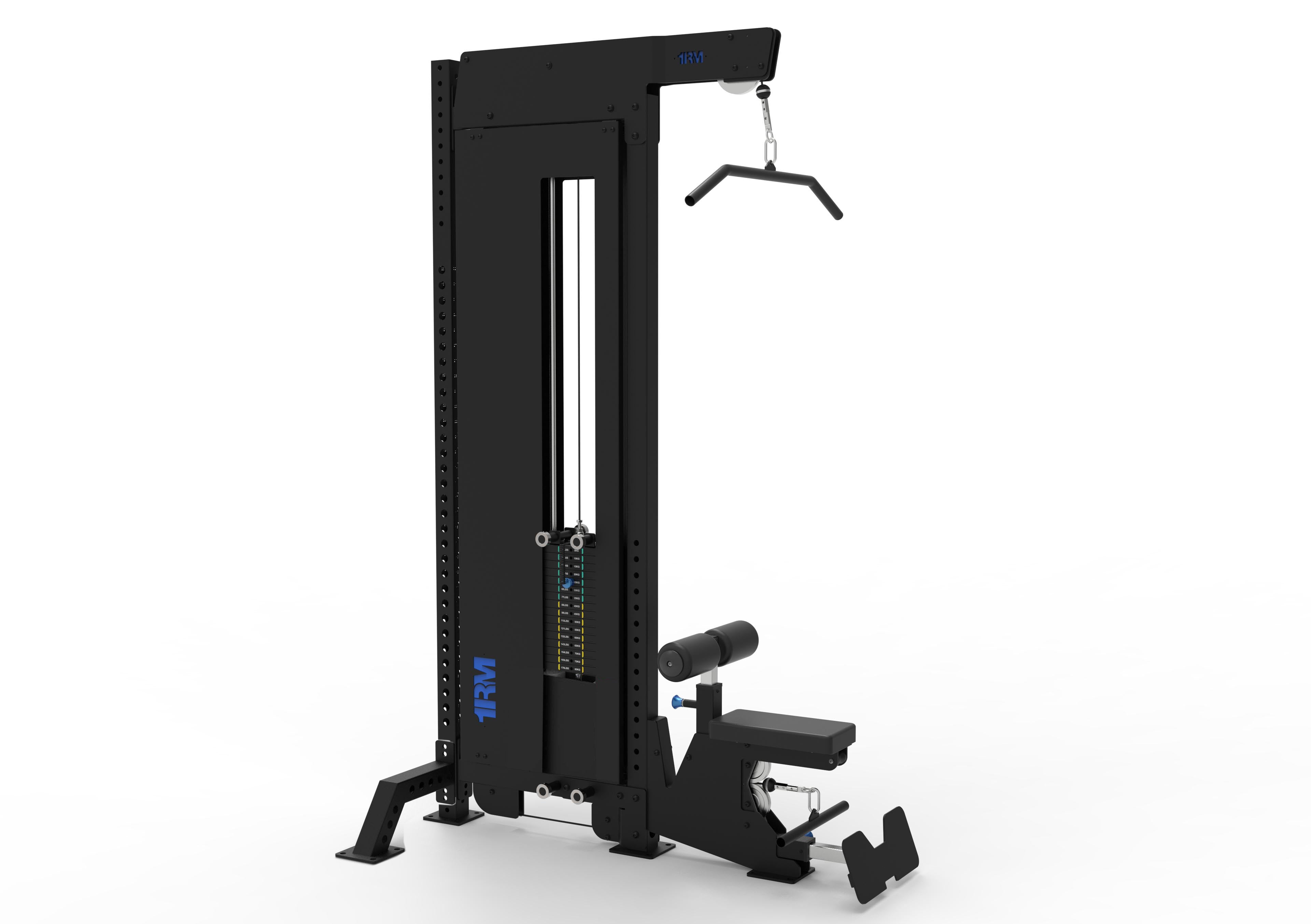 Commercial Lat Pulldown Low Row Machine | Little Bloke Fitness