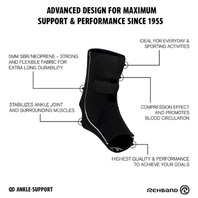 Rehband QD Ankle Support 5mm Image 2