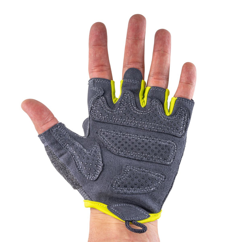 360 Strength Weight Training Glove - Green/Grey Image 3