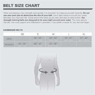 Harbinger 4 inch Padded Leather Lifting Belt Image 4