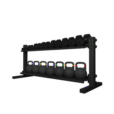 1RM 2 Tier Mixed Storage Rack Image 2