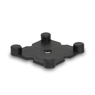 20mm EPDM Flat Bottom Rubber Gym Flooring - 40% Grey Fleck - with Connectors