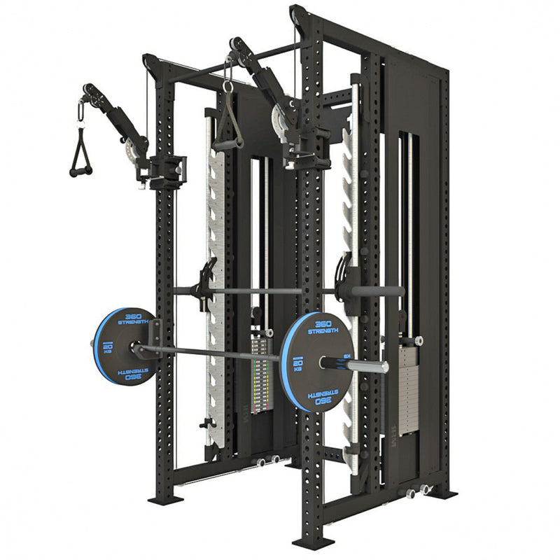 1RM Smith Functional Trainer Rack +Pivot Arms | Little Bloke Fitness