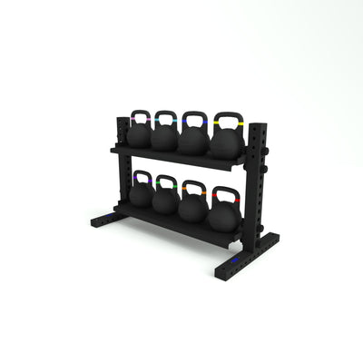 1RM 2-Tier Kettlebell Storage Rack Image 2