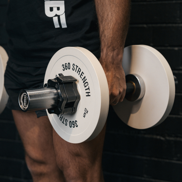 PRO Loadable Olympic Dumbbells (Pair - Hard Chrome - Bearing)