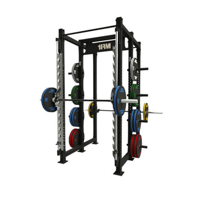 1RM Obsidian Power Rack & Smith Machine Combo Walkthrough Image 2