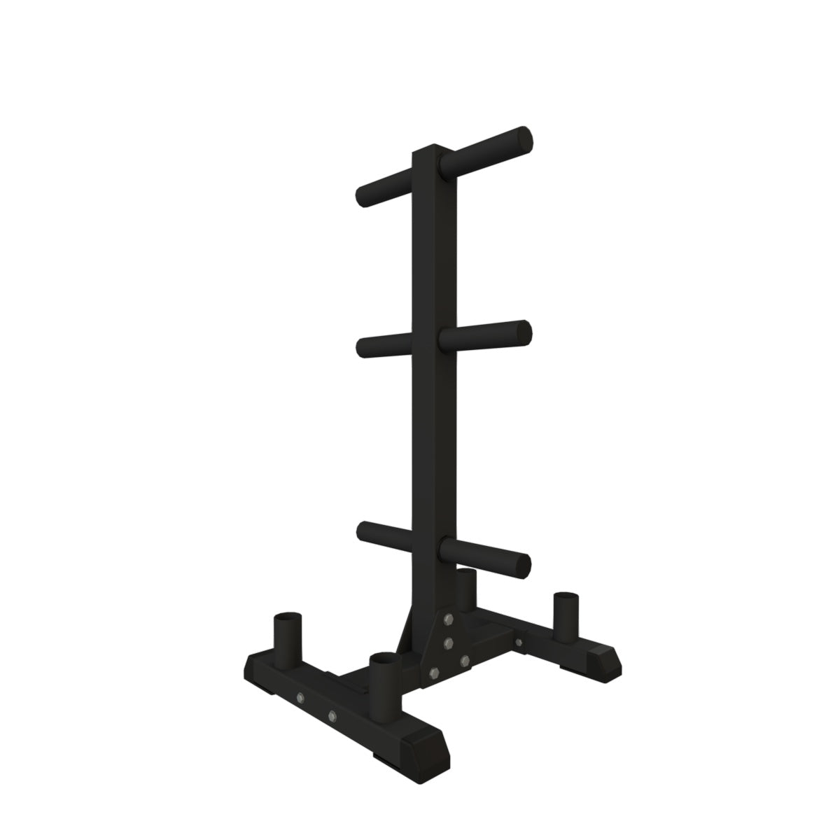 Olympic Weight Plate and Barbell Storage Tree | Little Bloke Fitness