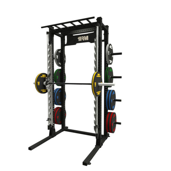 1RM Smith Machine w Multi-grip Chin & Storage Image 2