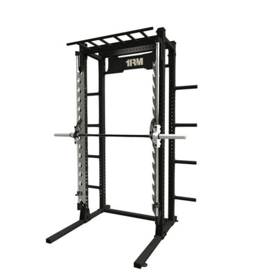 1RM Smith Machine w Multi-grip Chin & Storage