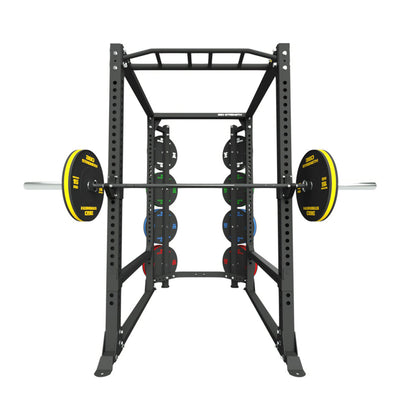 360 Strength Light Commercial Power Rack with Plate Storage