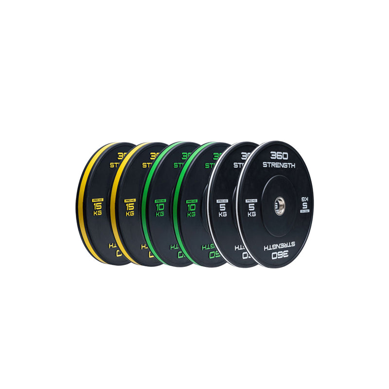 60kg PRO HG Bumper SET Little Bloke Fitness