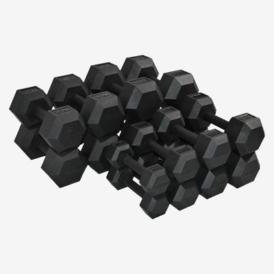 2.5-25kg Pro Hex Dumbbells with Storage Tower Image 3