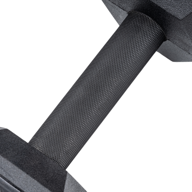 Pro Rubber Hex Dumbbells Image 3