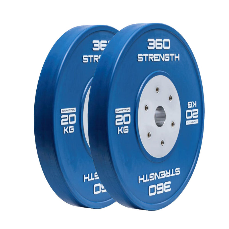 20kg Calibrated Competition Bumper Plate (Pair)