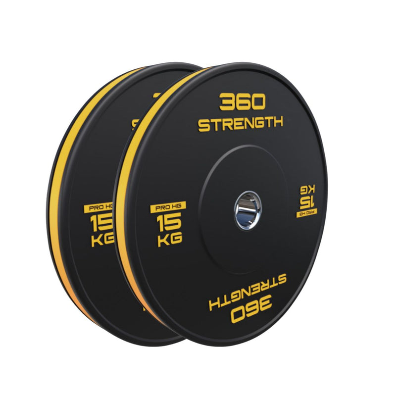 15kg PRO HG Bumper Plates (Pair)