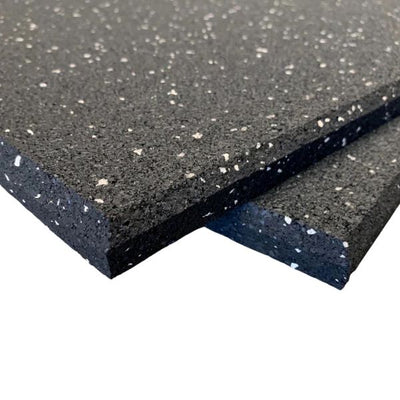 15mm Classic Rubber Gym Flooring Grey Fleck
