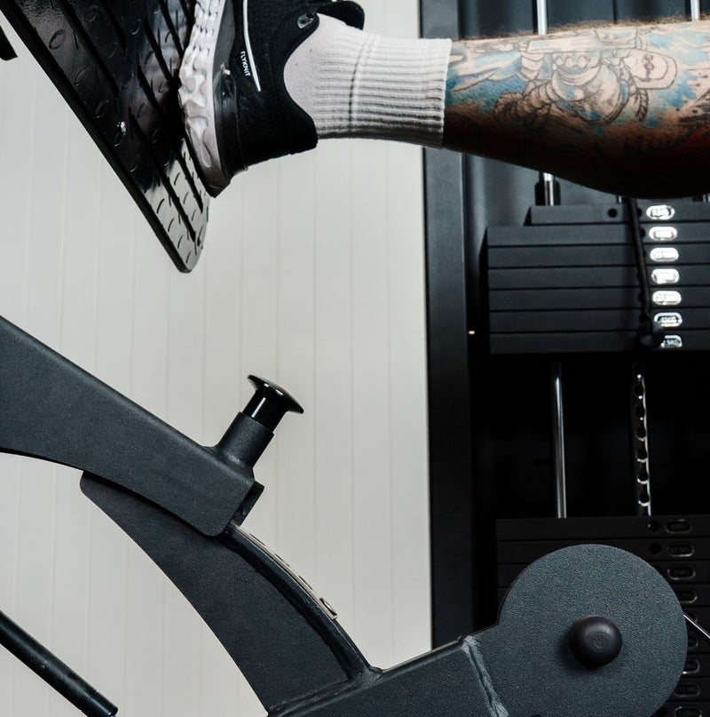 Leg Press / Calf Raise Pin Loaded Machine - Shadow Series