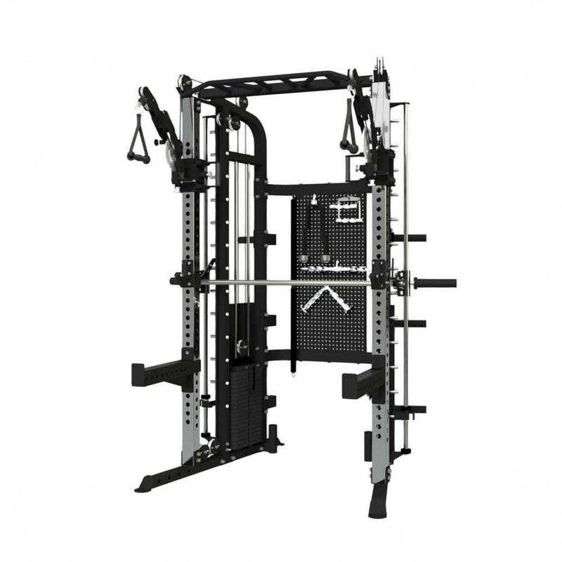 Functional Trainer Smith Machine Rack Pivot Arms| Little Bloke Fitness