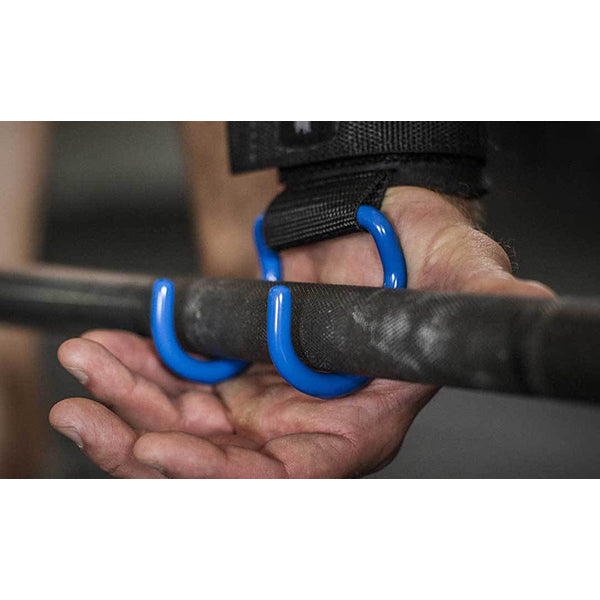 Harbinger Lifting Hooks - Black/Blue