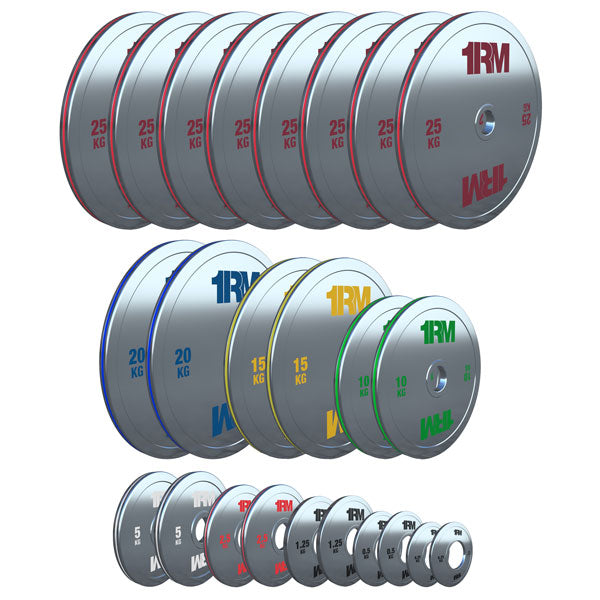 309kg Calibrated Steel Weight Plate Package