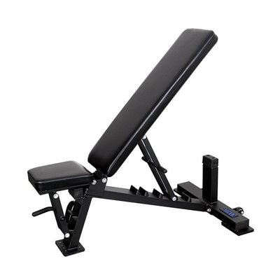 1RM Obsidian Squat Rack & Flat Incline Bench | Commercial