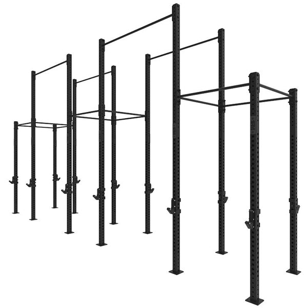 1RM Triple Free Standing Rig with High Bridges | Little Bloke Fitness