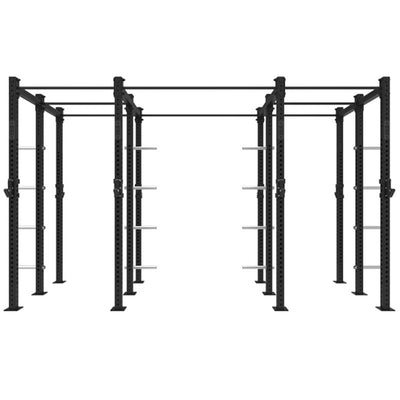 1RM Compact Double Free Standing Rig with Storage